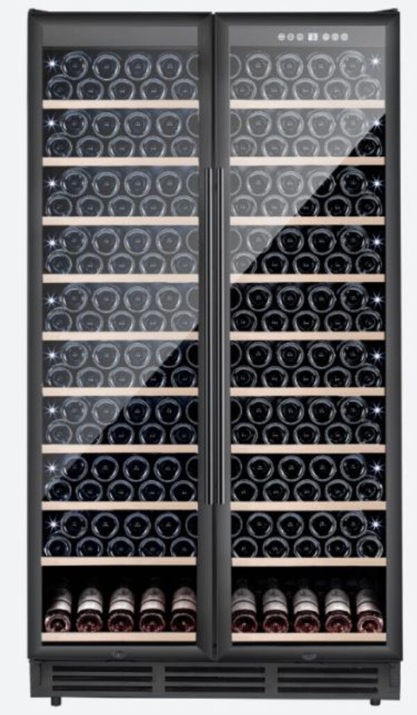 Thermaster Dual Zone Two Door Premium Wine Cooler WB-218B