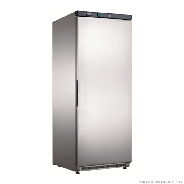 Stainless Steel Upright Static Fridge XR600SS