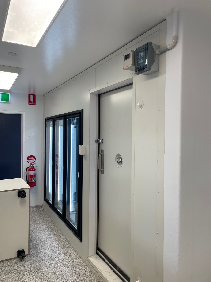 A sustainable, energy efficient cold room